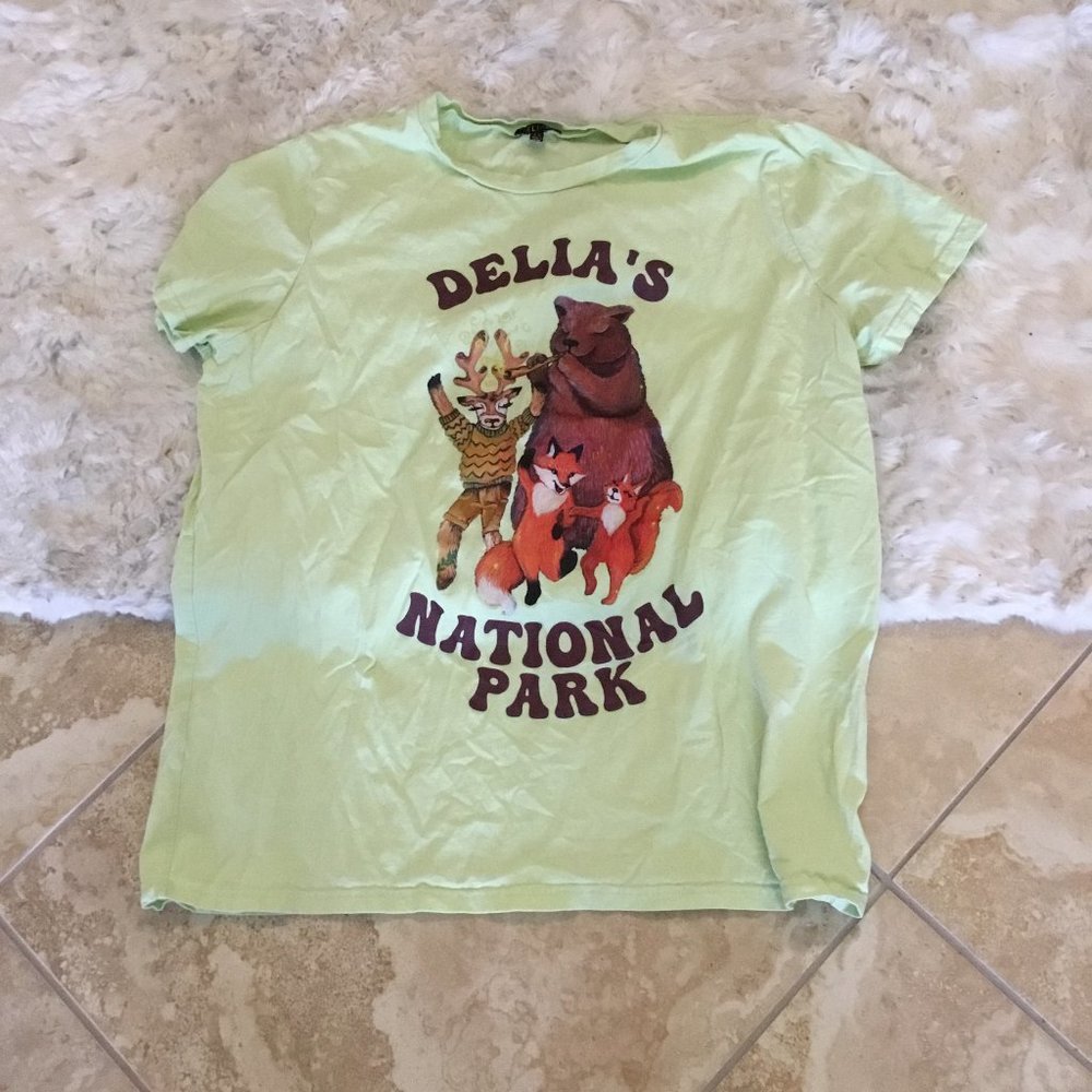 Dolls Kill    Delias    Tee size 1x (oversized) new
